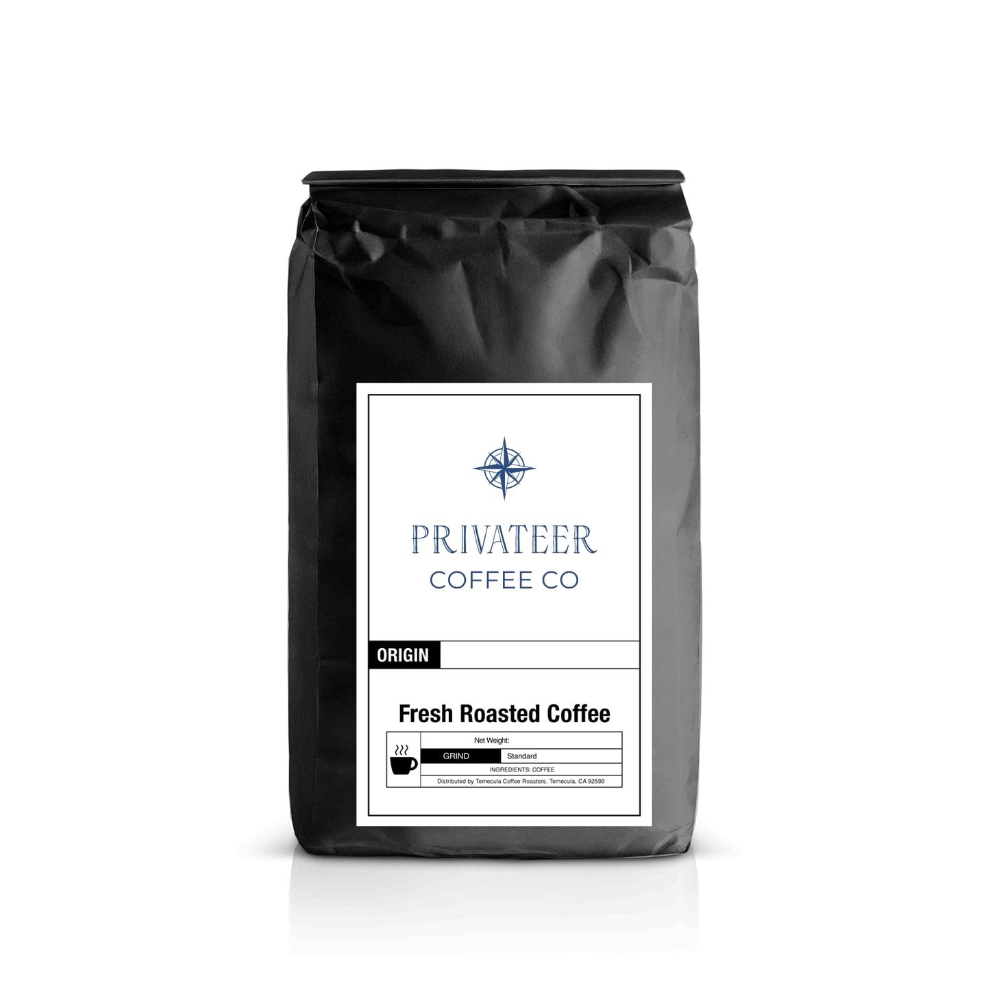 The Privateer Coffee Co. Latin American Blend — coffee blend — front package