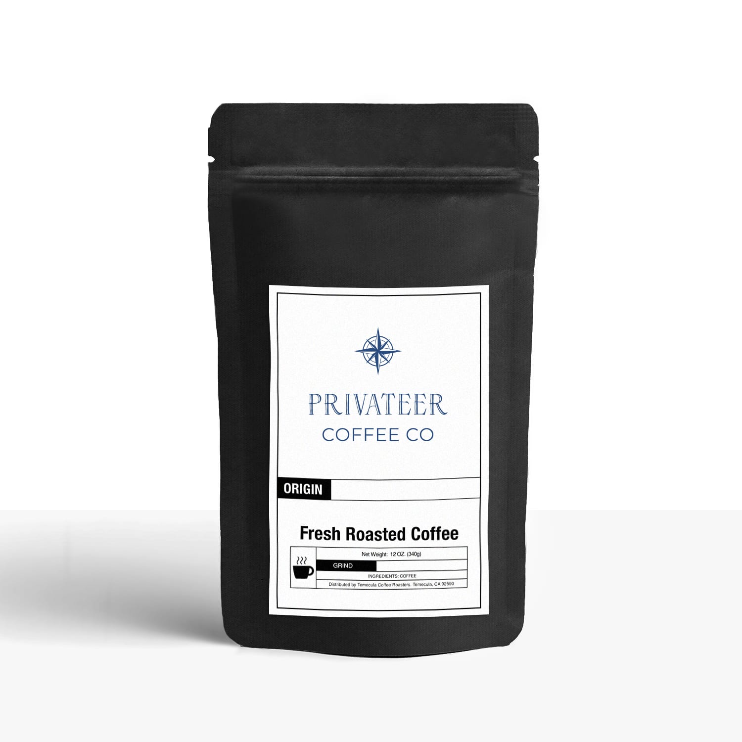 The Privateer Coffee Co. Cinnabun — flavored coffee — front package