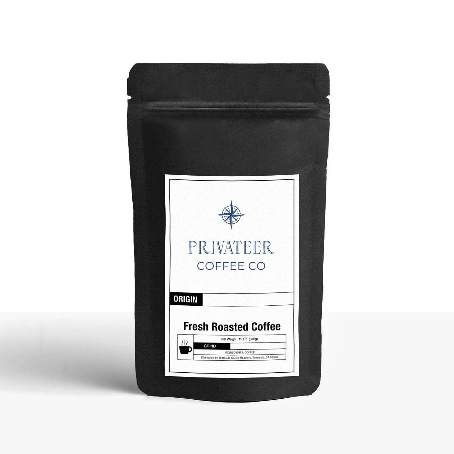 The Privateer Coffee Co. French Vanilla — flavored coffee — front package